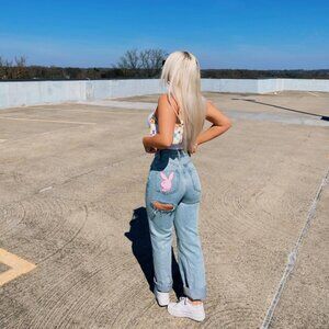 Playboy 90s boyfriend jeans Pacsun